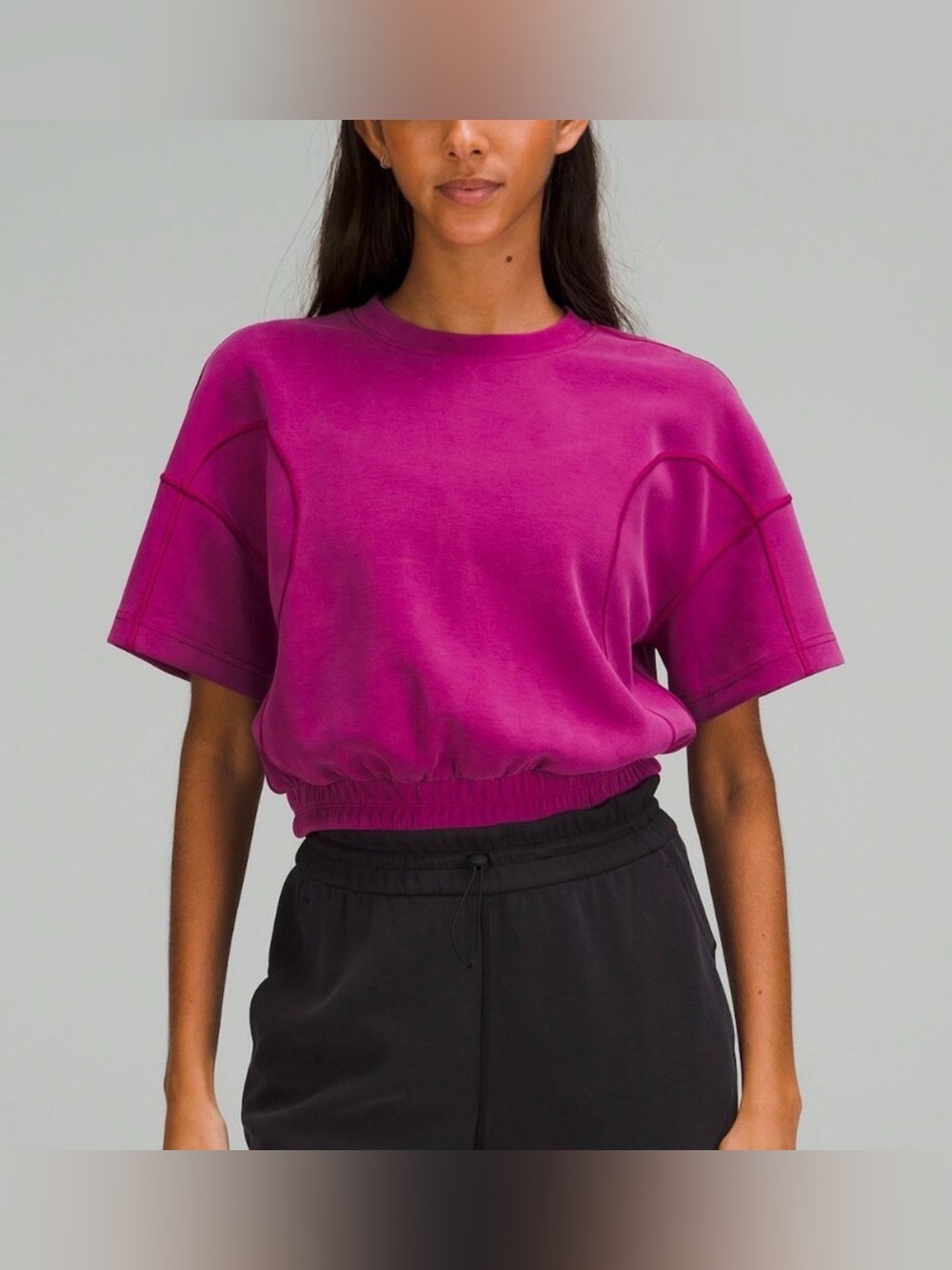 Lululemon‎ Softstream Garthered Tshirt